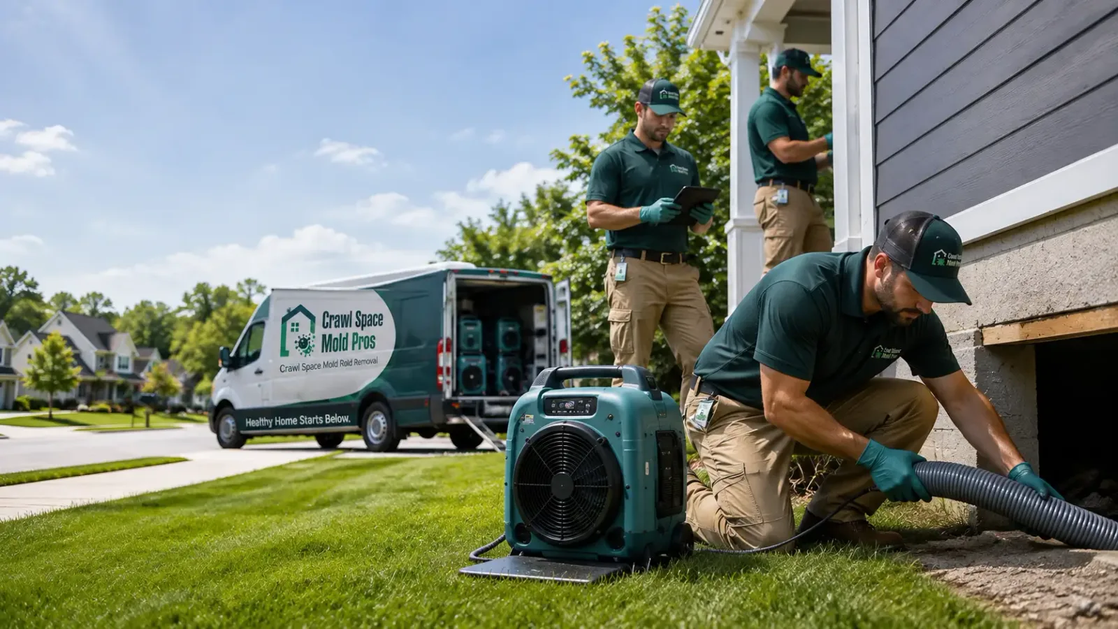 Crawl Space Mold Removal in Sammamish, WA